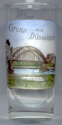 1703 Düsseldorf: Rheinbrücke