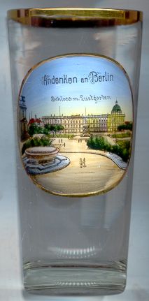 1207 Berlin: Schloss mit Lustgarten