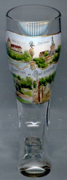 1326 Ballenstedt: Schloss Ballenstedt; Burg Falkenstein; Schlosspark; Allee