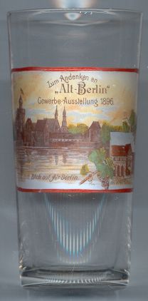 1349 Berlin: Gewerbeausstellung 1896 Alt-Berlin