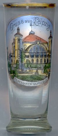 1423 Leipzig: Palmengarten-Hauptgebäude
