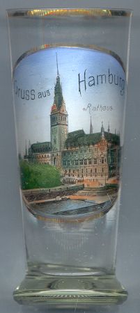 1845 Hamburg: Rathaus