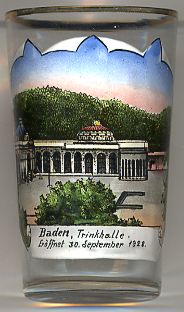 2547 Baden: Trinkhalle: Eröffnet 30. September 1928