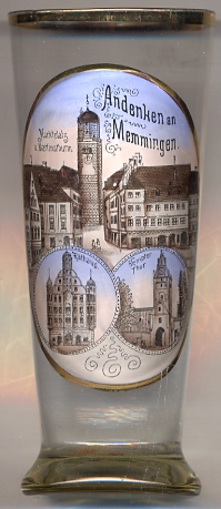 2864 Memmingen: Martinsturm; Rathaus; Kempter Tor