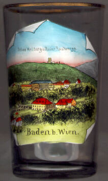 374 Baden: Weilburg und Ruine Rauheneck
