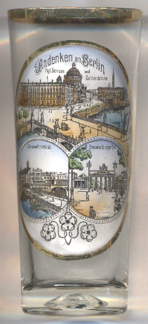 4974 Berlin: Schloss mit Schlossbrücke; Jannowitzbrücke; Brandenburger Tor