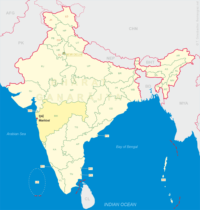 Map of India