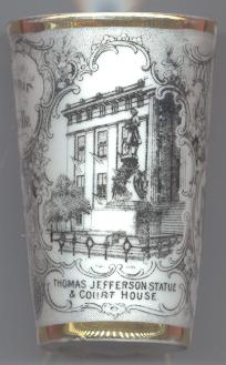 B002 Louisville, KY: Thomas Jefferson Statue & Court House